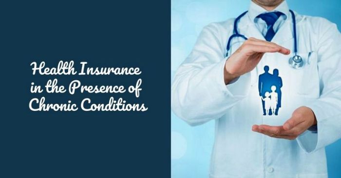 Chronic presence insurance conditions health
